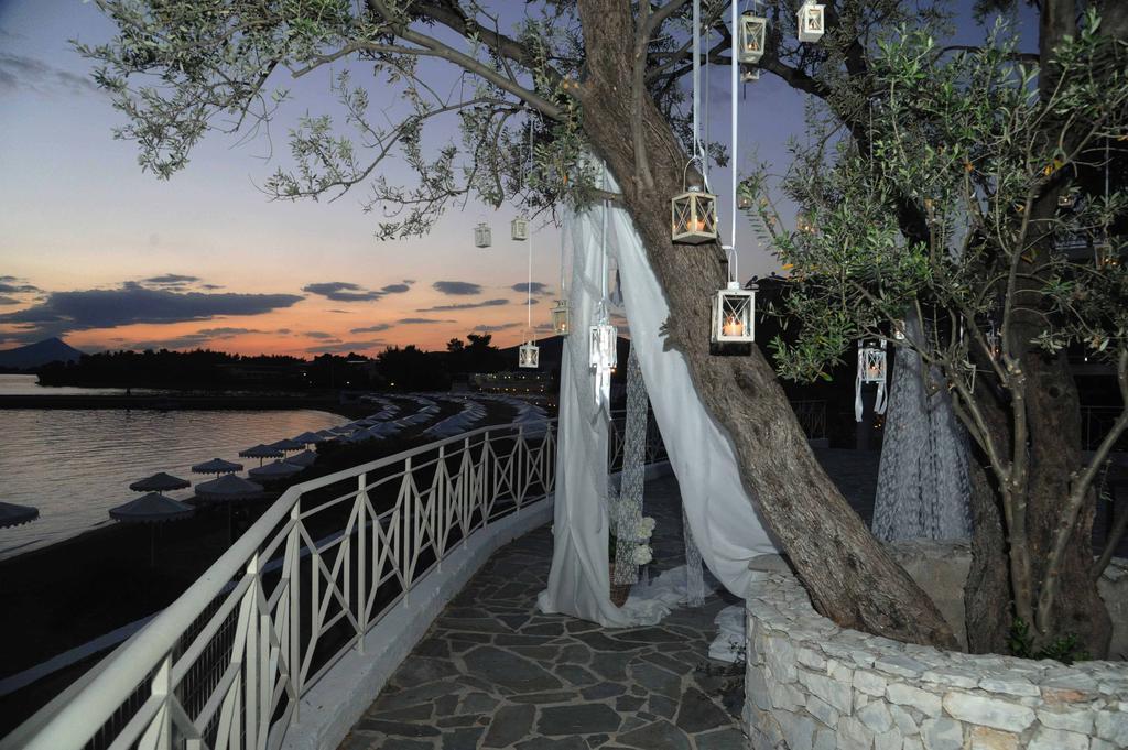 Palmariva Beach Hotel Erétria Kültér fotó